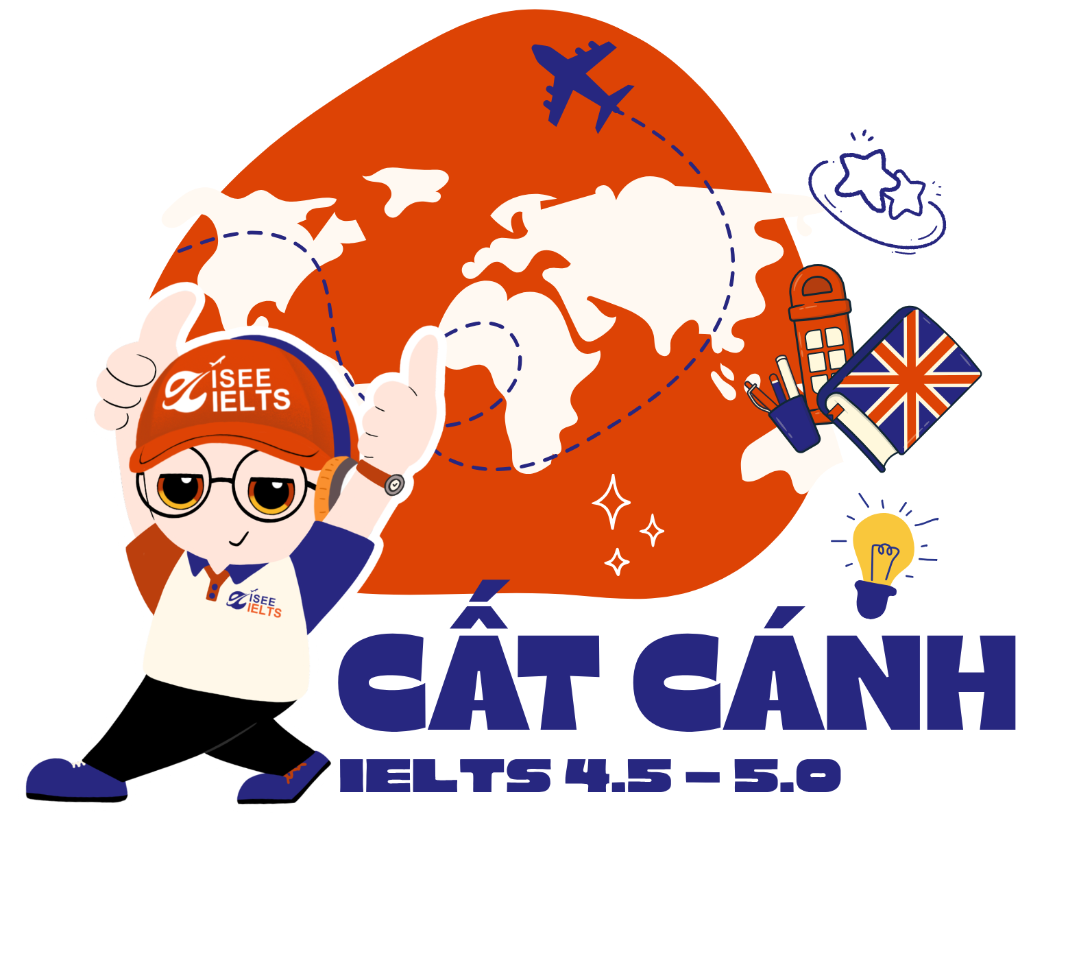 KHÓA CẤT CÁNH (IELTS 5.0)