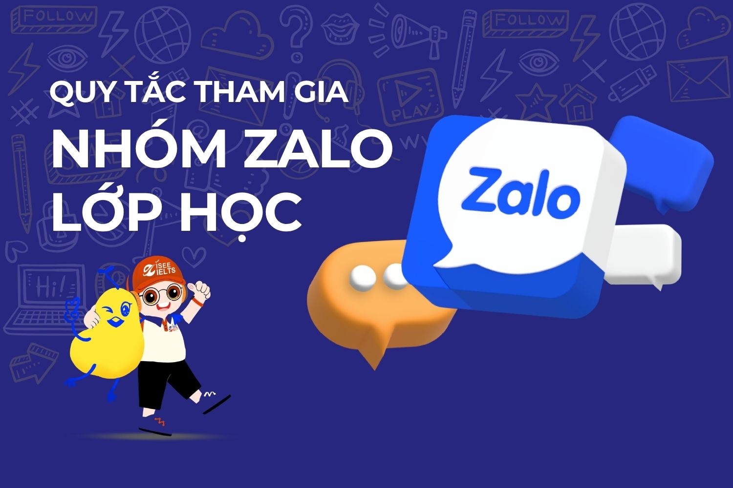 QUY TẮC THAM GIA NHÓM ZALO LỚP HỌC
